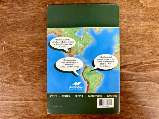 Abeka Geography Bowl Quiz Team Book