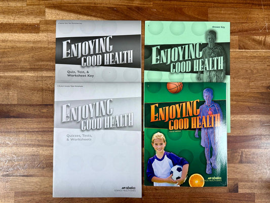 Abeka Enjoying Good Health 3rd Edition – Science/Health 4 Set