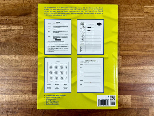 The Spelling Practice Workbook – 7th Grade by Natasha Attard