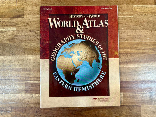 Abeka History of the World 4th Ed  Activity Book Teacher Key