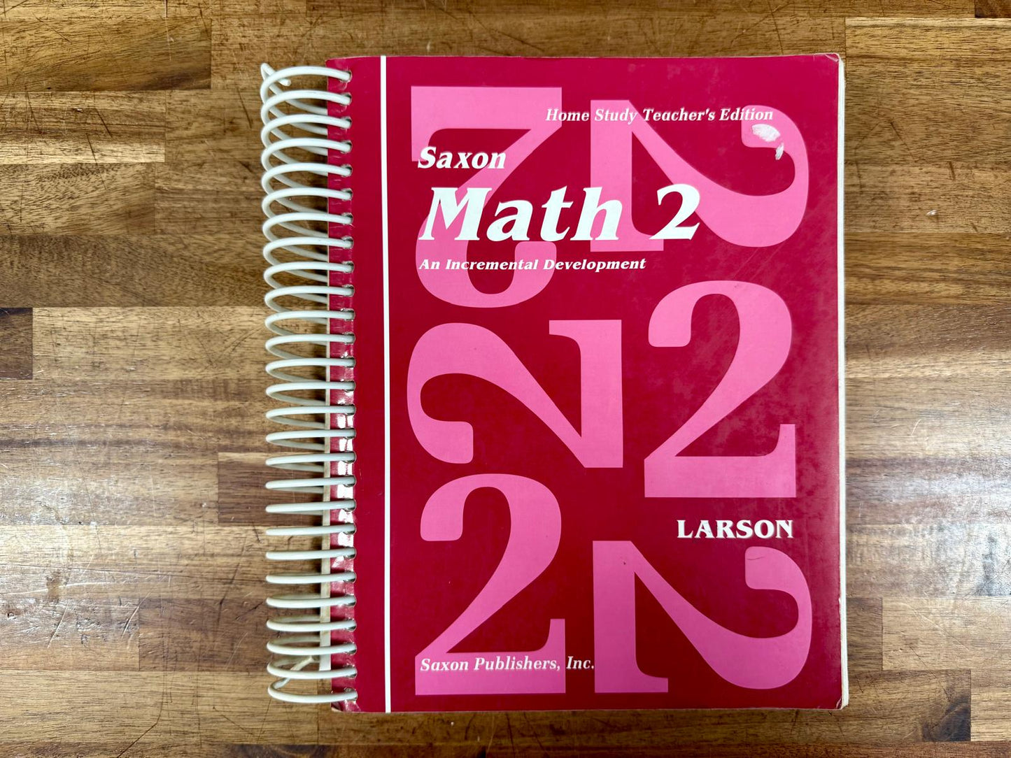 Saxon Math 2 Home Study Teacher's Edition (1994)