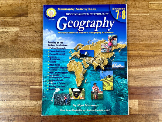 Mark Twain Discovering the World of Geography Grades 7-8