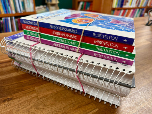 BJU Reading 2 (3rd Edition) Set – Teacher’s Edition, Student Textbooks A–D, and Answer Key