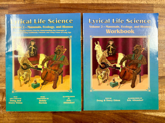 Lyrical Life Science Volume 2 – Textbook & Workbook Set
