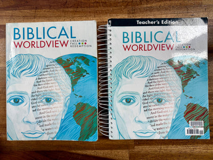 Biblical Worldview: Creation, Fall, Redemption – High School Student Text