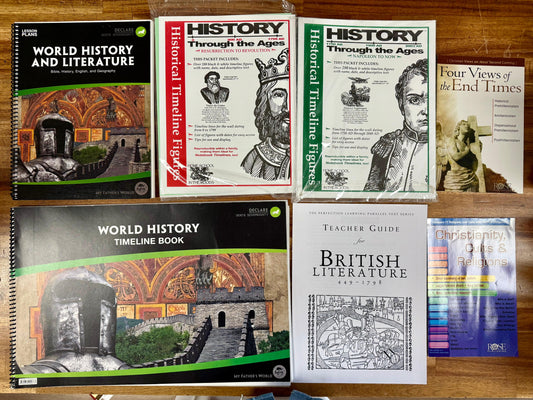 My Father’s World: World History & Literature (10th Grade) – Complete High School Package (32 Items)