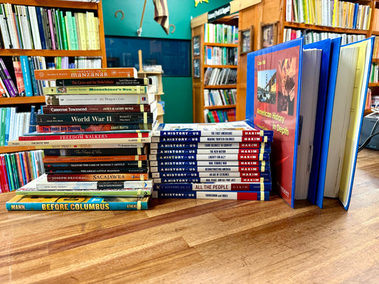 Sonlight Curriculum SET American History in Depth Core 100 High School w/ 32 Books, Student Guide & Instructor's Guide