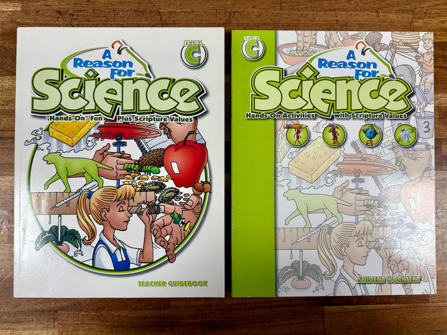 A Reason for Science – Level C Set: Teacher Guide & Student Worktext