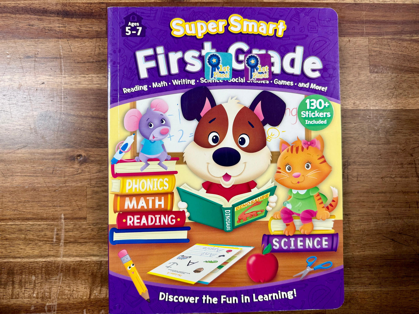 Super Smart Workbook: First Grade - Fun and Engaging Learning for Young Minds