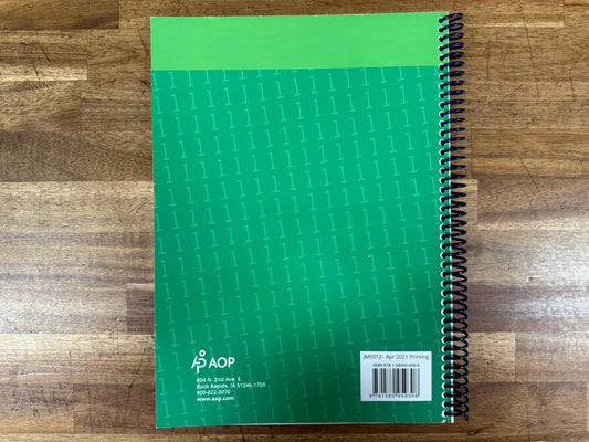 Horizons Math 1 – Book 2 (Student Workbook)