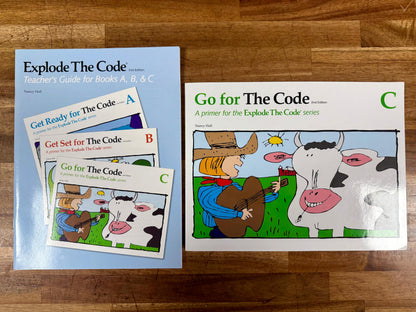 Explode the Code – 2nd Edition Level C with Teacher’s Guide