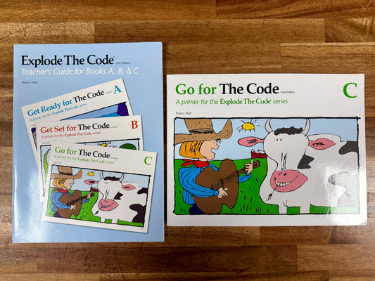 Explode the Code – 2nd Edition Level C with Teacher’s Guide