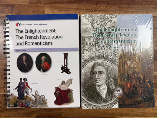CK Enlightenment, French Revolution, and Romanticism Teacher's Guide & Cards