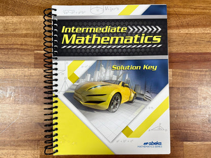 Abeka Intermediate Mathematics Solutions Key