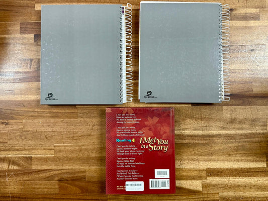 BJU Reading 4 Teacher’s Edition (Parts 1 & 2) with Student Textbook