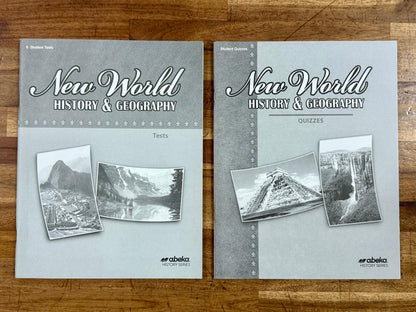 Abeka New World History & Geography 4th Ed SET