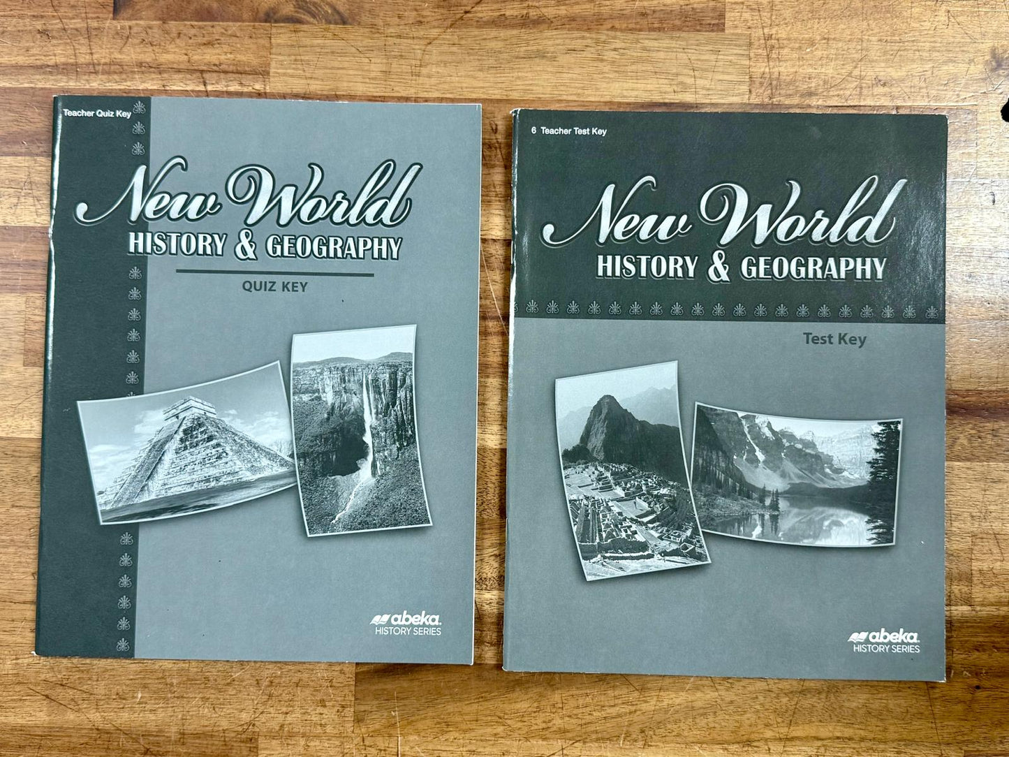 Abeka New World History & Geography 4th Ed SET