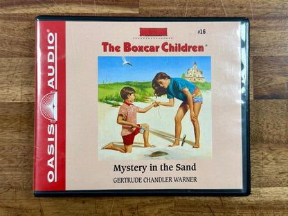 The Boxcar Children: Mystery in the Sand – Oasis Audio CDs #16