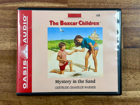 The Boxcar Children: Mystery in the Sand – Oasis Audio CDs #16