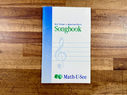 Math-U-See Skip Count + Addition Facts Songbook (Without CD)