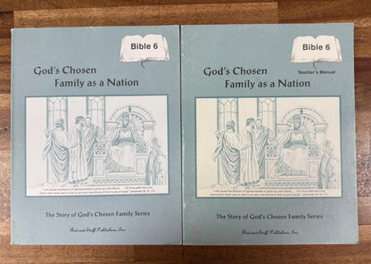 God’s Chosen Family as a Nation – Bible 6 Teacher’s Manual and Student Workbook (Rod and Staff)