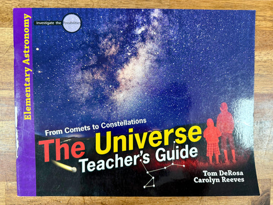 The Universe (Teacher’s Guide): From Comets to Constellations – Master Books LIKE NEW