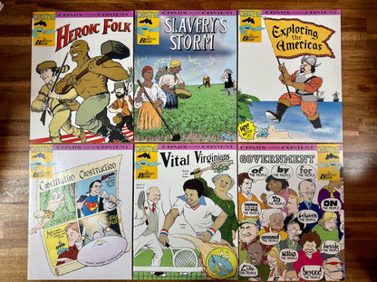 Chester Comix with Content — Lot of 29 by Bentley Boyd: Homeschool History & Economics