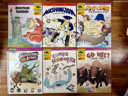 Chester Comix with Content — Lot of 29 by Bentley Boyd: Homeschool History & Economics