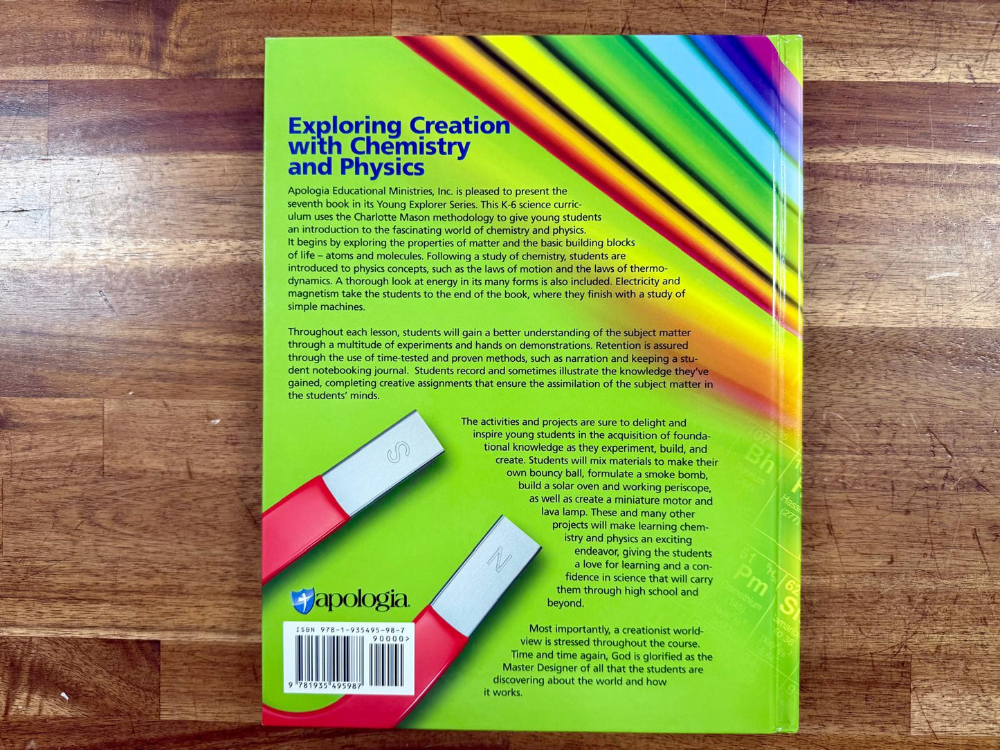 Apologia Exploring Creation w Chemistry Textbook