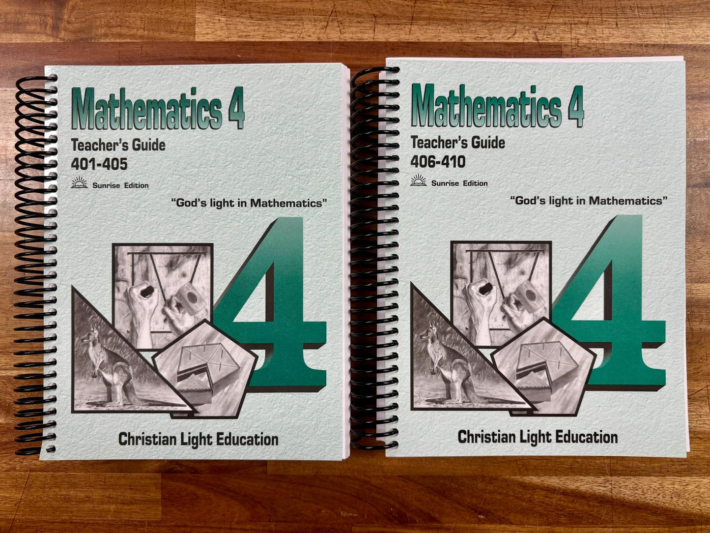 CLE Math 4 Teacher’s Guide 401–410 (Two-Book Set)