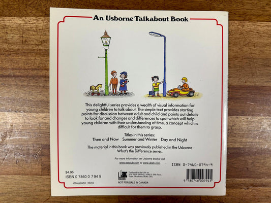 Then and Now (Usborne Talkabout Books) – Heather Amery