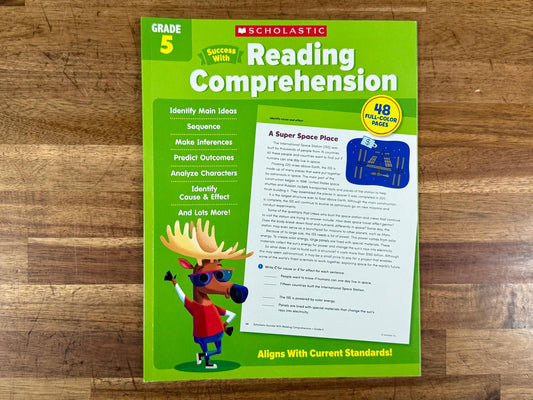 Scholastic Success with Reading Comprehension Grade 5