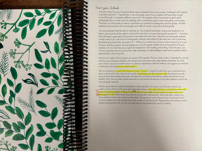 Literacy Essentials Journey from Spelling to Reading 2nd Grade TG Pilot Ed