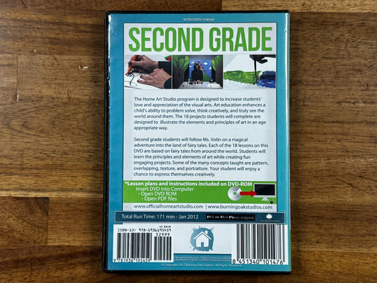 Home Art Studio Second Grade DVD