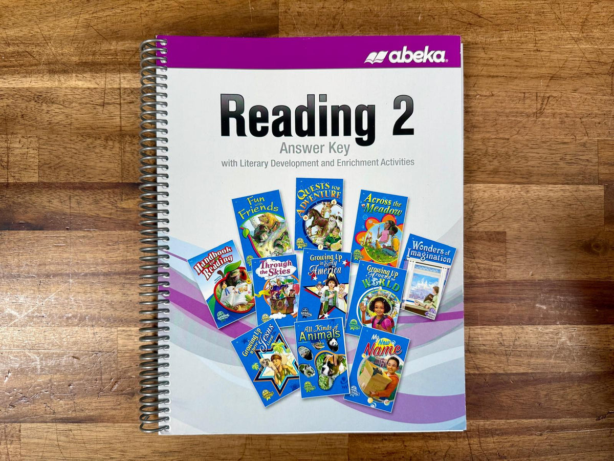 Abeka Reading 2 Answer Key Homeschool 2nd Grade