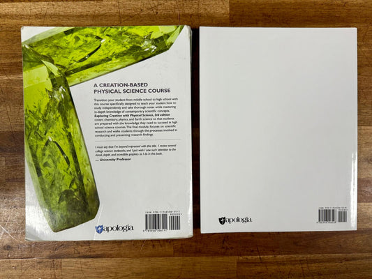 Apologia Exploring Creation w/ Physical Science Txt & Sltns