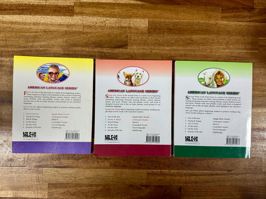 American Language Series K Books 1-3