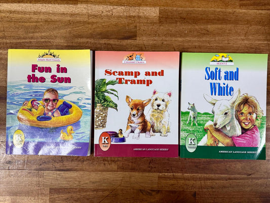 American Language Series K Books 1-3