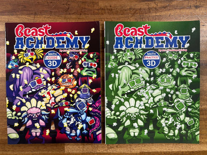 Beast Academy 3A–3D Full Set (8 Books) - Like New