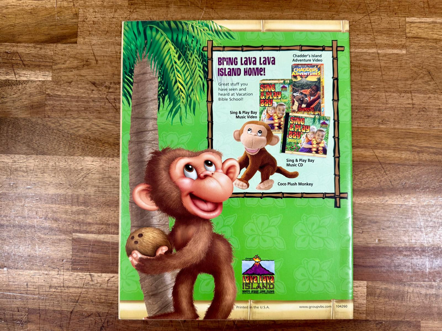 Playhouse Bible Book: Lava Lava Island