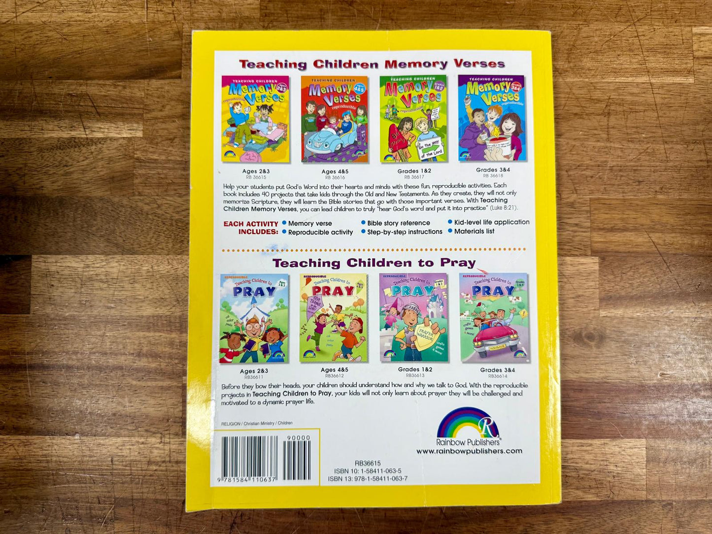 Teaching Children Memory Verses