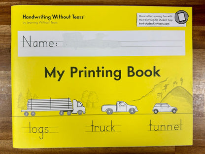 Handwriting Without Tears: My Printing Book – Grade 1 Workbook
