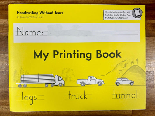 Handwriting Without Tears: My Printing Book – Grade 1 Workbook