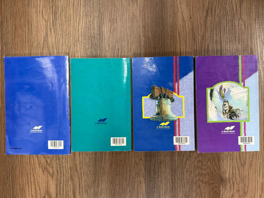 Abeka Grade 4 Readers – Lot of 4