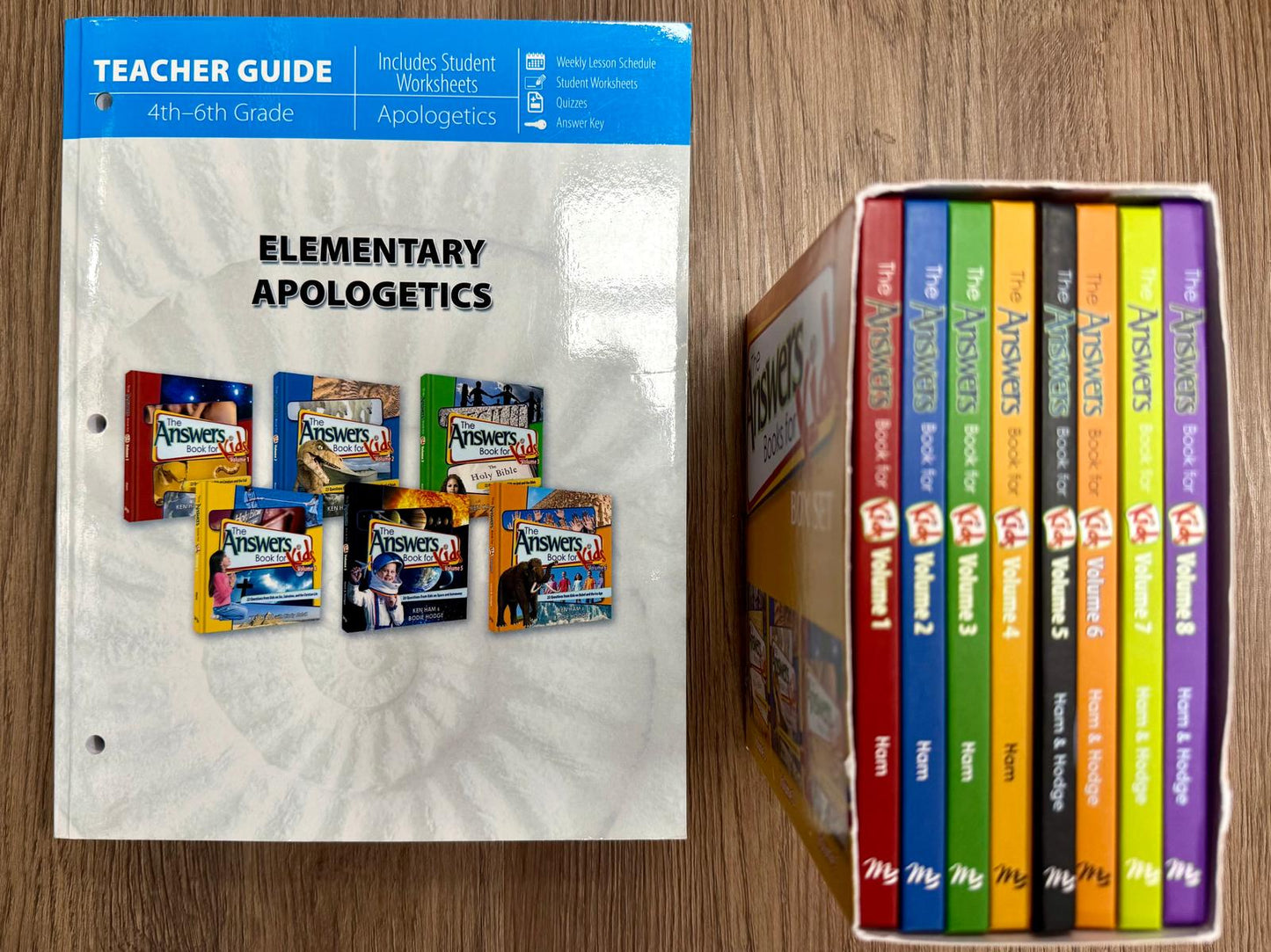 Master Books: Elementary Apologetics – Teacher Guide + Answers for Kids Box Set