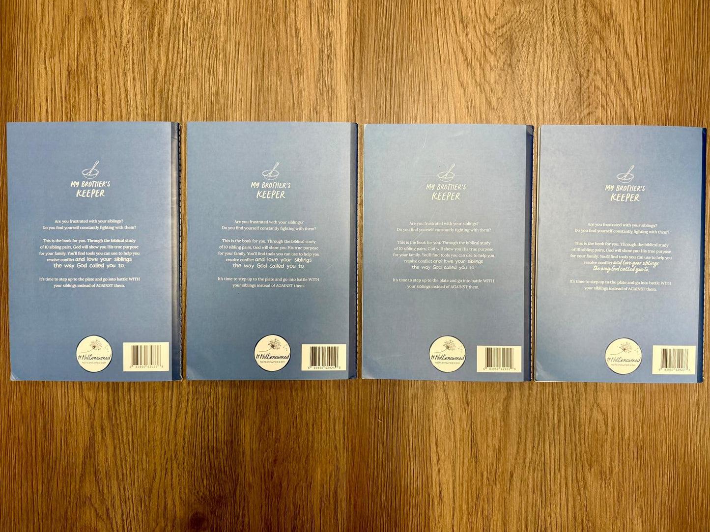 Not Consumed: My Brother’s Keeper – Sibling Bible Study Set