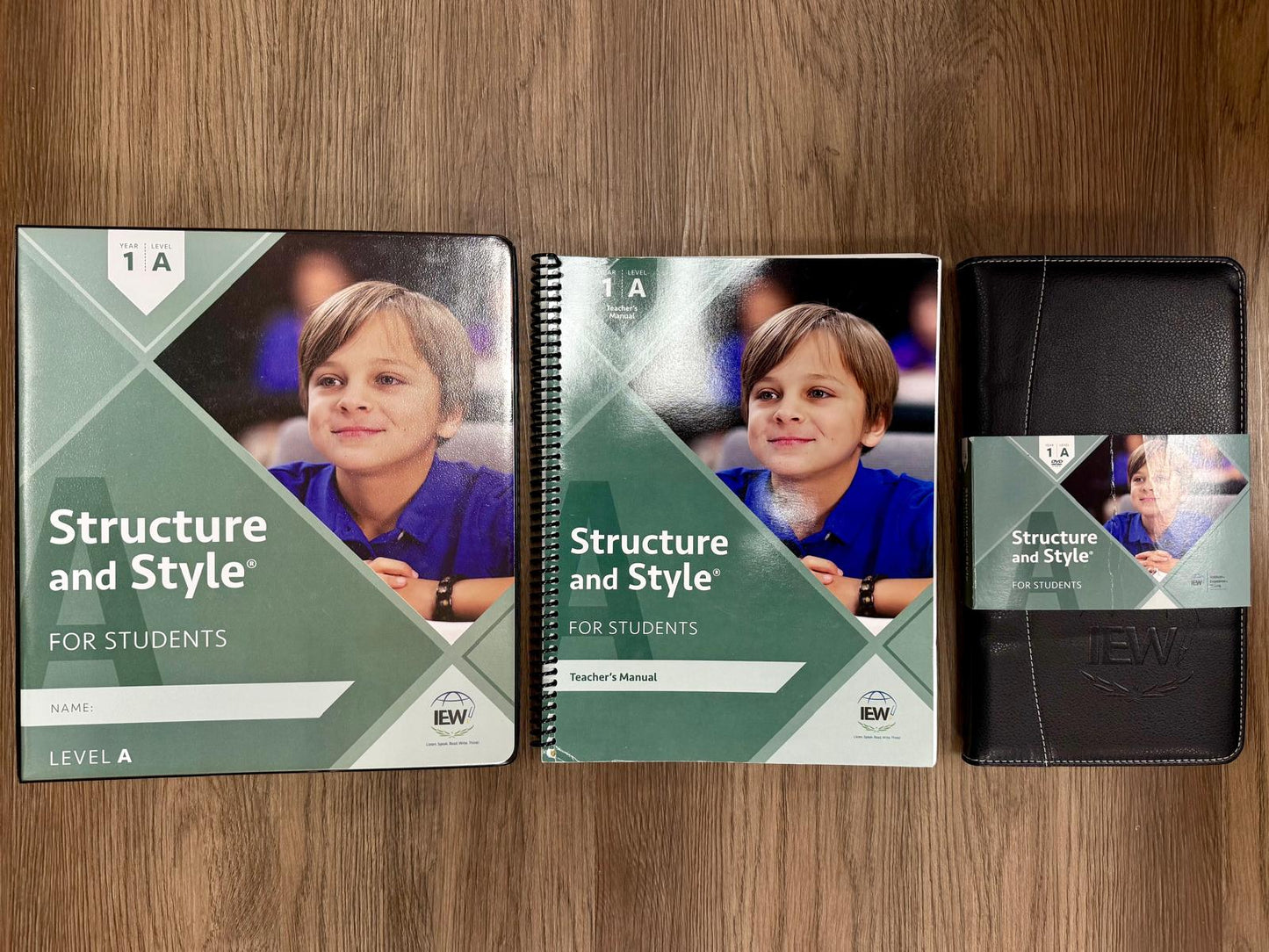 IEW Structure and Style for Students – Year 1 Level A (Full Set)