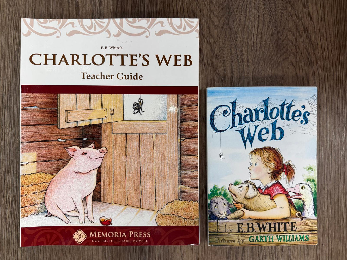 Memoria Press: Charlotte’s Web – Teacher Guide & Novel