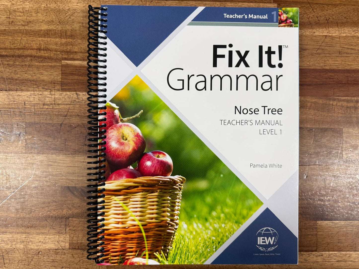 IEW Fix It! Grammar: Nose Tree – Level 1