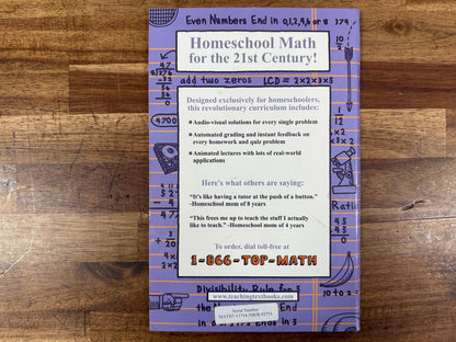 Teaching Textbooks: Math 7 – CD-ROM Set
